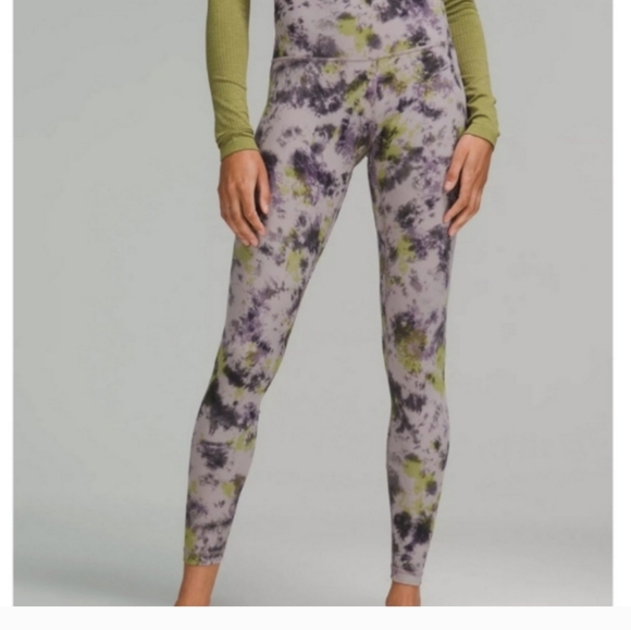 Lululemon Align HR Pant 28" Radiant tie dye - Picture 3 of 10